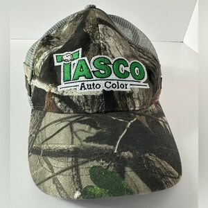 TASCO Auto Color Hat Cap Camo Mesh Back Trucker Est. 1953 Automotive Promo